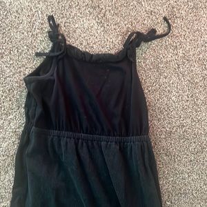 Black & floral Gymboree maxi dress size 8